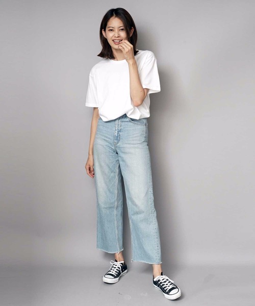 HANES（ヘインズ）の「【HANES/ヘインズ】ＪＡＰＡＮ　ＦＩＴ　ＣＲＥＷ/ジャパンフィット/2P/パックTシャツ　無地（Tシャツ/カットソー・メンズ・ホワイト・SMALL/LARGE/X-LARGE/MEDIUM）」の10枚目の写真