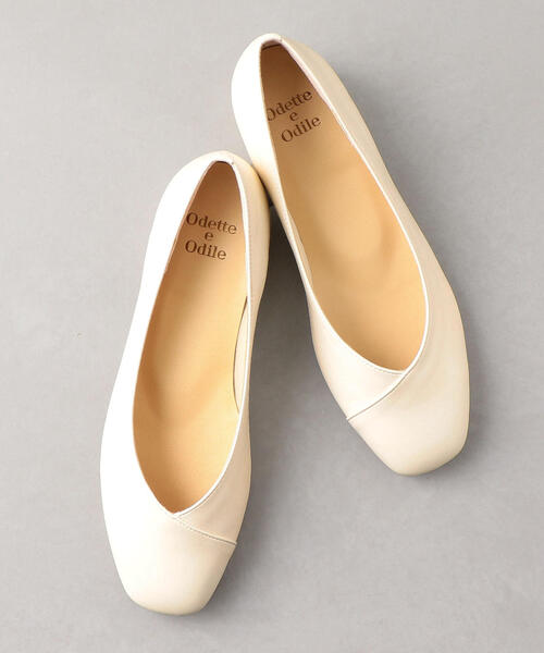 ODETTE E ODILE（オデットエオディール）の「【WEB限定】O スクエア Vカット FLT15●↓↑（パンプス・レディース・その他1/ブラック/ブラウン/オフホワイト/ワインレッド/ダークブラウン・23cm/22.5cm/21.5cm/24.5cm/22cm/23.5cm/24cm/25cm）」の11枚目の写真