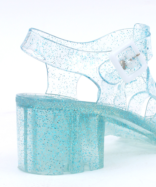 WEGO（ウィゴー）の「WEGO/ラバーサンダル（サンダル・レディース・ホワイト/ブラック/ブルー/その他1/その他2・23.5/24.5）」の13枚目の写真