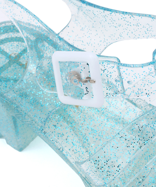 WEGO（ウィゴー）の「WEGO/ラバーサンダル（サンダル・レディース・ホワイト/ブラック/ブルー/その他1/その他2・23.5/24.5）」の8枚目の写真