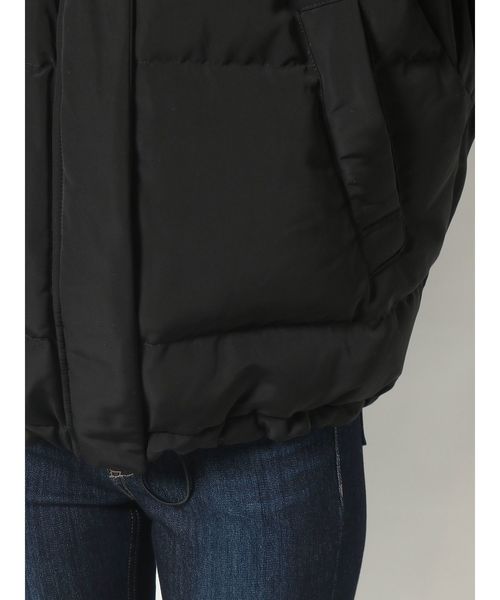 EMODA（エモダ）の「フードダウンブルゾン（ダウンジャケット/コート・レディース・ブラック/レッド/その他・FREE）」の6枚目の写真