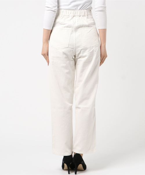 STYLEBLOCK（スタイルブロック）の「コーデュロイハイウエストパンツ（その他パンツ・レディース・チャコールグレー/パープル/アイボリー/キャメル/ライトベージュ・M）」の7枚目の写真