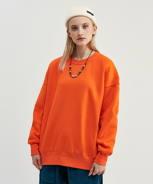 Ressaca�i���T�[�J�j�́uOver Size Pullover/�r�b�O�V���G�b�g �v���I�[�o�[ �X�E�F�b�g/�g���[�i�[�i�X�E�F�b�g�j�v�b�I�����W