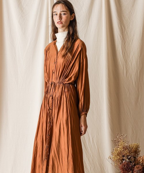natural couture(ナチュラルクチュール)の「もちもちワイドリブプチハイニット(ニット/セーター・レディース・ブラウン/アイボリー/イエロー/ベージュ/パープル・FREE)」の9枚目の写真