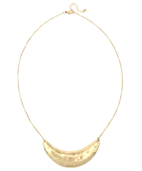 mystic（ミスティック）の「三日月ネックレス（ネックレス・レディース・ゴールド・ﾌﾘ-）」の4枚目の写真
