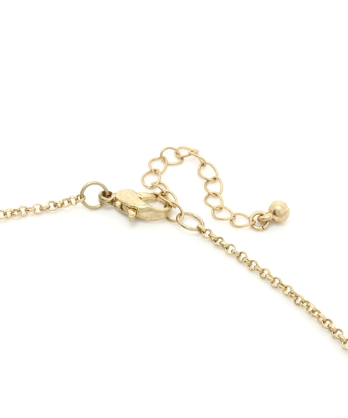 mystic（ミスティック）の「三日月ネックレス（ネックレス・レディース・ゴールド・ﾌﾘ-）」の2枚目の写真