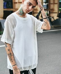 MESH SHORT SLEEVE CUTSEW