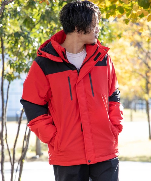 NYLAUS(�i�C���X)��NYLAUS �h�� ���� �X�g���b�` �؂�ւ� �t�[�h�E�� �_�E���^�b�`�W���P�b�g(�_�E���W���P�b�g/�R�[�g)