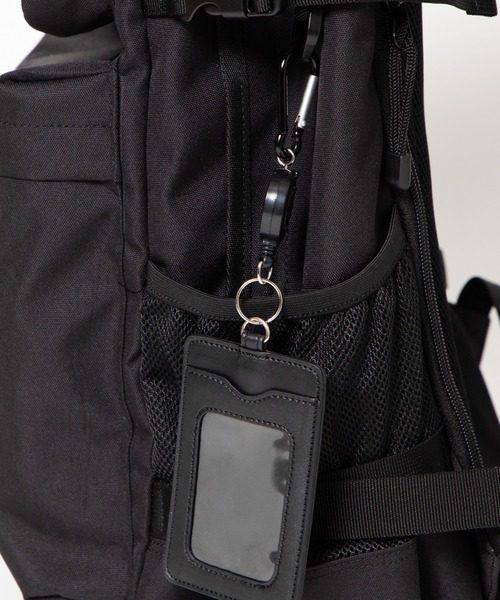 WEGO（ウィゴー）の「WEGO/【大容量約25L】ダブルポケットスクールリュック（バックパック/リュック・メンズ・ブラック/ブラック系その他・FREE）」の13枚目の写真