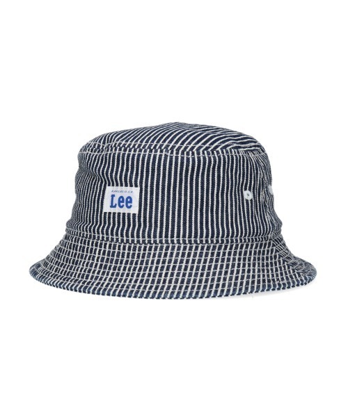Lee（リー）の「【LEE】KIDS LE BUCKET DENIM（ハット・キッズ・ブラック/ネイビー/ブルー系その他/ブルー・54cm）」の4枚目の写真