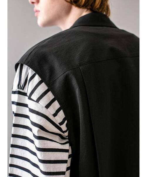 MONKEY TIME（モンキータイム）の「＜monkey time＞ PE TRO LAPEL VEST/ベスト（ベスト・メンズ・ブラック/ベージュ・LARGE/MEDIUM）」の16枚目の写真