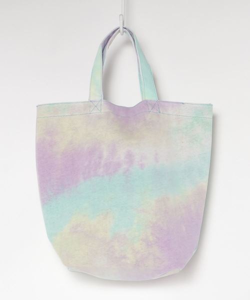 FRUIT OF THE LOOM(フルーツオブザルーム)の「FRUIT OF THE LOOM UNEVEN DYE TOTE(GL)(トートバッグ・レディース・オレンジ/グリーン/ブルー・FREE)」の7枚目の写真