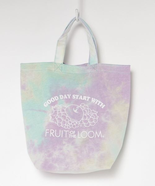 FRUIT OF THE LOOM(フルーツオブザルーム)の「FRUIT OF THE LOOM UNEVEN DYE TOTE(GL)(トートバッグ・レディース・オレンジ/グリーン/ブルー・FREE)」の21枚目の写真