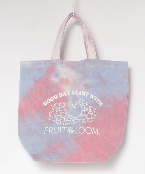 FRUIT OF THE LOOM(フルーツオブザルーム)の「FRUIT OF THE LOOM UNEVEN DYE TOTE(GL)(トートバッグ・レディース・オレンジ/グリーン/ブルー・FREE)」の13枚目の写真