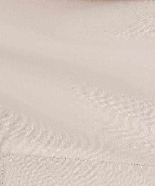 LOWRYS FARM（ローリーズファーム）の「リネンライクジャケシャツ　888421（シャツ/ブラウス・レディース・チャコールグレー/アイボリー/パープル/レッド・FREE）」の15枚目の写真