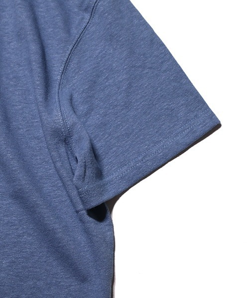 NATAL DESIGN（ネイタルデザイン）の「【ネイタルデザイン】CREW NECK HEMP TEE HEAVY 3 / クルーネックヘンプティーヘヴィ 3（Tシャツ/カットソー・メンズ・オフホワイト/ダークオリーブ/ピンク系その他2/ブルー系その他/ベージュ系その他2/ホワイト/ブルー系その他2/ブラック/ブルー系その他3・MEDIUM/X-LARGE/XXX-LARGE/LARGE/SMALL/XX-LARGE）」の12枚目の写真