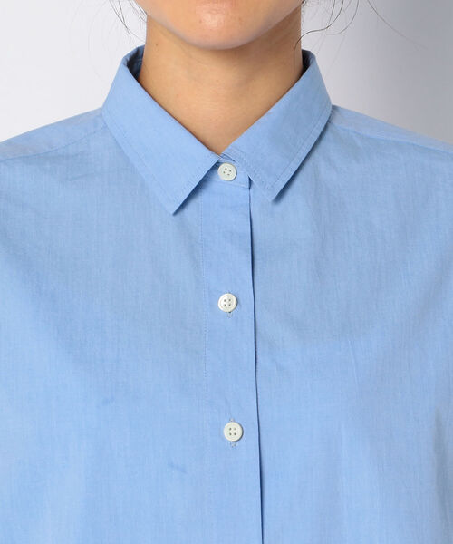 NOLLEY’S(ノーリーズ)の「ボリュームロングシャツ(シャツ/ブラウス・レディース・ホワイト/サックスブルー/ホワイト系その他5/ブルー系その他3・FREE)」の9枚目の写真