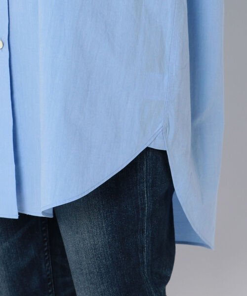 NOLLEY’S(ノーリーズ)の「ボリュームロングシャツ(シャツ/ブラウス・レディース・ホワイト/サックスブルー/ホワイト系その他5/ブルー系その他3・FREE)」の11枚目の写真