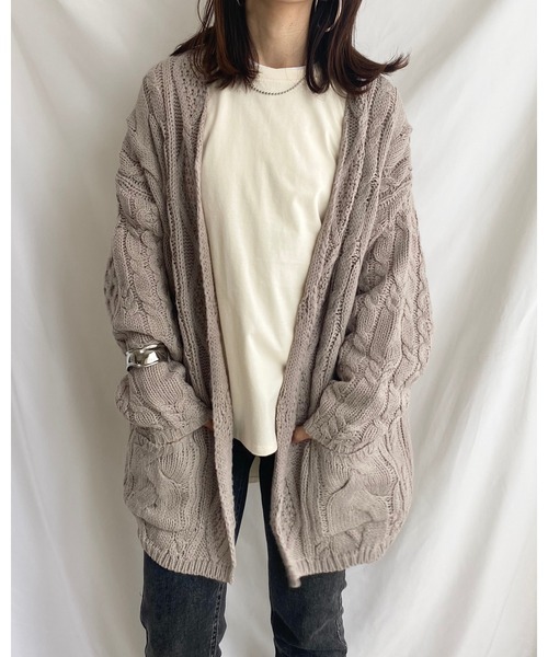 She's Closet（シーズクローゼット）の「ラウンドスリット長袖ロングtシャツ（Tシャツ/カットソー・レディース・ブラック/アイボリー/モカ/チャコール・FREE）」の17枚目の写真