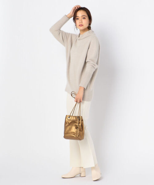NOLLEY’S(ノーリーズ)の「ストレッチポンチフレアパンツ(その他パンツ・レディース・ブラック/ベージュ/オフホワイト・36/38)」の11枚目の写真