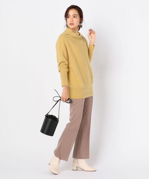 NOLLEY’S(ノーリーズ)の「ストレッチポンチフレアパンツ(その他パンツ・レディース・ブラック/ベージュ/オフホワイト・36/38)」の13枚目の写真