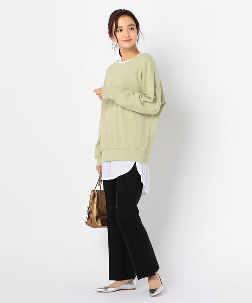 NOLLEY’S(ノーリーズ)の「ストレッチポンチフレアパンツ(その他パンツ・レディース・ブラック/ベージュ/オフホワイト・36/38)」の15枚目の写真