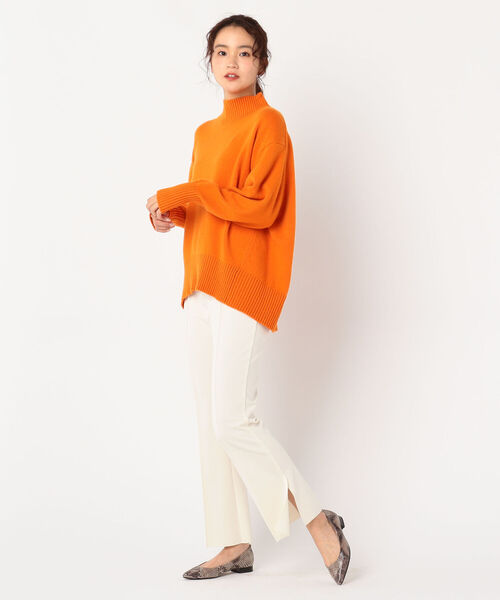 NOLLEY’S(ノーリーズ)の「ストレッチポンチフレアパンツ(その他パンツ・レディース・ブラック/ベージュ/オフホワイト・36/38)」の16枚目の写真