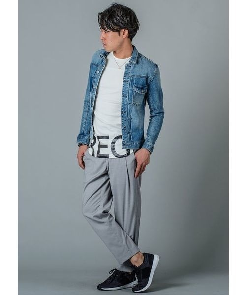 REGIEVO(レジエボ)の「REGIEVO シックなチェックパンツ ツータックストレッチ(その他パンツ・メンズ・グレー/グレー系その他/ブラック/ブラック系その他・M/L/S)」の7枚目の写真