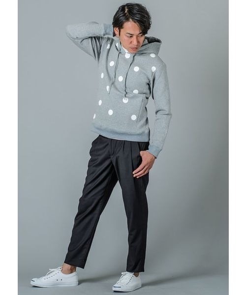 REGIEVO(レジエボ)の「REGIEVO シックなチェックパンツ ツータックストレッチ(その他パンツ・メンズ・グレー/グレー系その他/ブラック/ブラック系その他・M/L/S)」の5枚目の写真