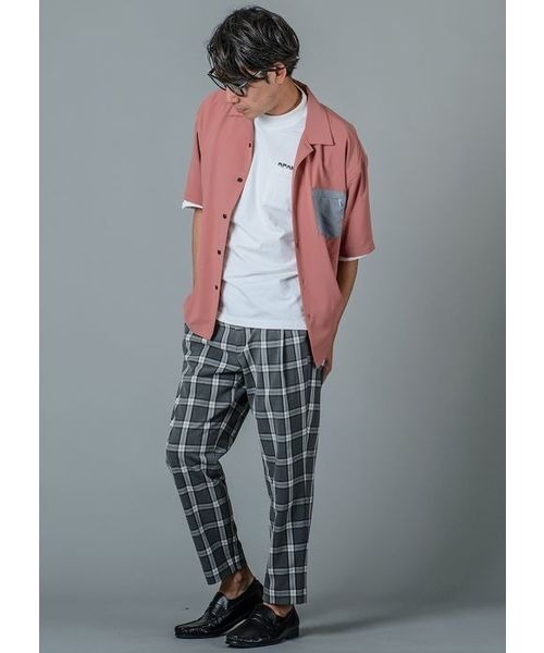 REGIEVO(レジエボ)の「REGIEVO シックなチェックパンツ ツータックストレッチ(その他パンツ・メンズ・グレー/グレー系その他/ブラック/ブラック系その他・M/L/S)」の8枚目の写真