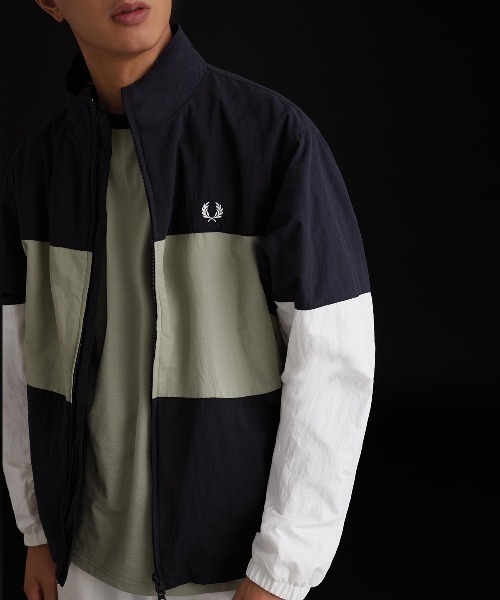 FRED PERRY ジャケット FRED PERRY（フレッドペリー）の「Colour Block Shell Jacket