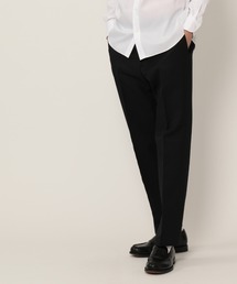 KASHIYAMA | TECH-POLYESTER ストレッチノータックスリムテーパードパンツ(チノパンツ)