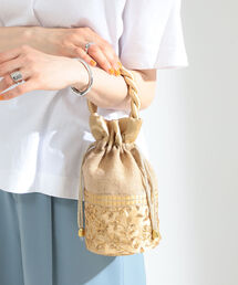 Ray BEAMS | DIR 69 × Ray BEAMS / 別注 巾着バッグ(ショルダーバッグ)