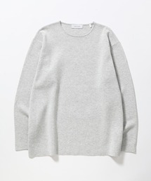 《21SS》ミラノリブ クルーネックニット