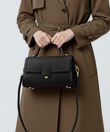 HALEINE（アレンヌ）の「[HALEINE]牛革レザーハンドバッグ（ハンドバッグ）」