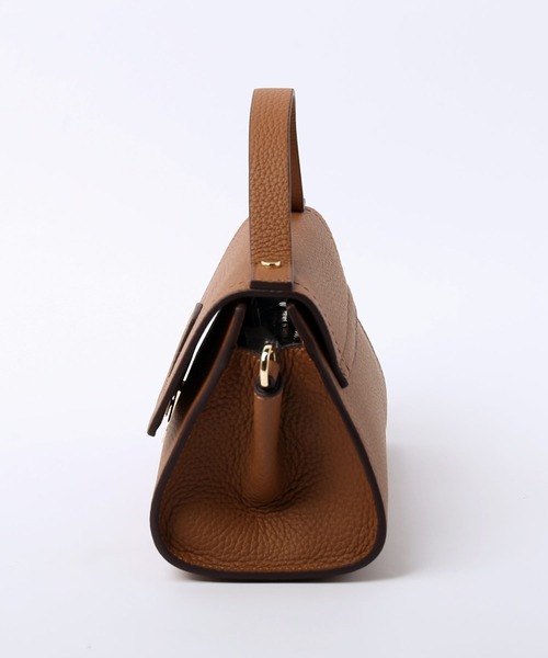 HALEINE（アレンヌ）の「[HALEINE]牛革レザーハンドバッグ（ハンドバッグ・レディース・ライトグレー/ブラック/チョコ/ピンクベージュ/レッド/ライトブラウン/アイボリー/グレー/キャメル・FREE）」の18枚目の写真