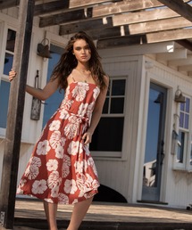 こちらの ロキシー Roxy レディース ワンピース ワンピース ドレスbaked Clay Dancing Days フェルマート となります Shineray Com Br