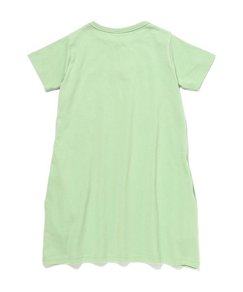 Champion(チャンピオン)の「【KIDS】【Champion】チュニックTシャツ(チュニック・キッズ・ベージュ/グレー/パープル/グリーン系その他・140/120/110/130)」の5枚目の写真