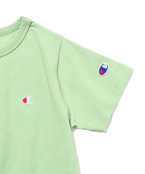 Champion(チャンピオン)の「【KIDS】【Champion】チュニックTシャツ(チュニック・キッズ・ベージュ/グレー/パープル/グリーン系その他・140/120/110/130)」の7枚目の写真