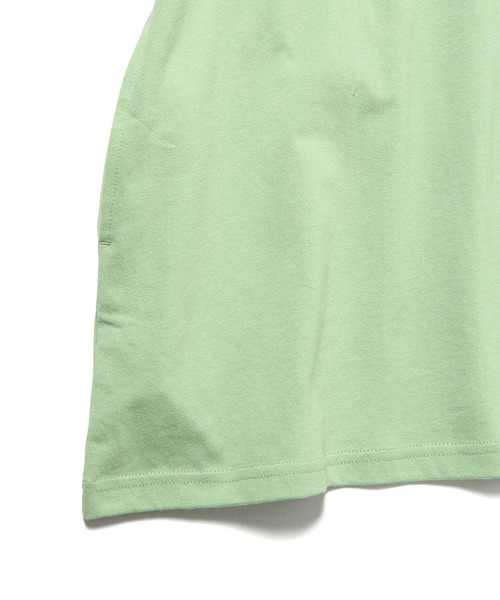 Champion(チャンピオン)の「【KIDS】【Champion】チュニックTシャツ(チュニック・キッズ・ベージュ/グレー/パープル/グリーン系その他・140/120/110/130)」の8枚目の写真