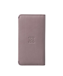美品HIROFUパープル本革レディース長財布　メンズ長財布 ピウメノ】長財布 レザー スリム ロング ウォレット 本革（商品