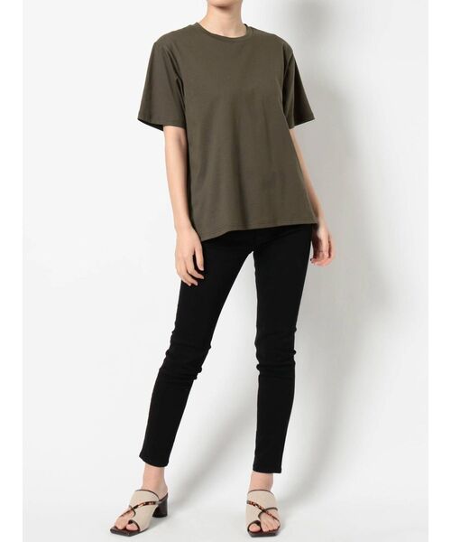 MURUA（ムルーア）の「ROSE Tシャツ（Tシャツ/カットソー・レディース・ホワイト/グレー・FREE）」の18枚目の写真