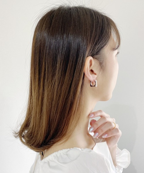 完売　新品TODAYFUL スクエアフープピアス TODAYFUL(トゥデイフル) / Life's online store（ライフズ