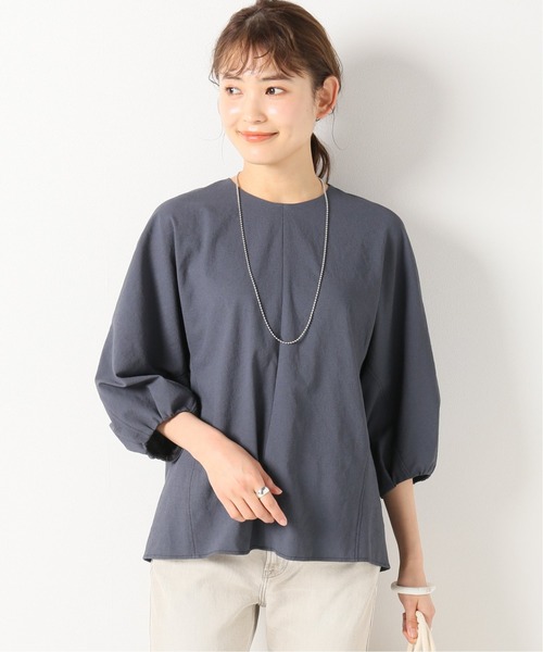 IENA - IENA 麻ボリュームスリーブブラウス イエナ IENA（イエナ）の「麻ボリュームスリーブブラウス◇（シャツ