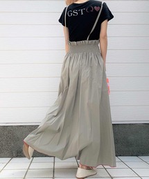 Q | ウエストマークサスペスカート(スカート)