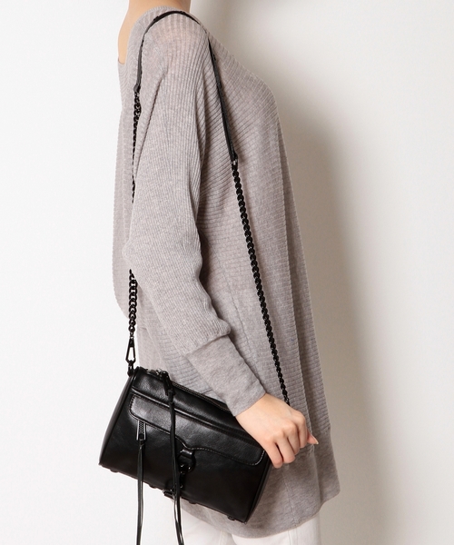 Another Edition（アナザーエディション）の「REBECCAMINKOFF Mini MAC/ REBECCA/M Mini MAC（ショルダーバッグ・レディース・ブラック/レッド・フリー）」の11枚目の写真