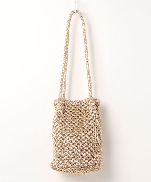 ROPE'（ロペ）の「ラメコードトートバッグ（トートバッグ・レディース・シルバー/ゴールド・FREE）」の6枚目の写真