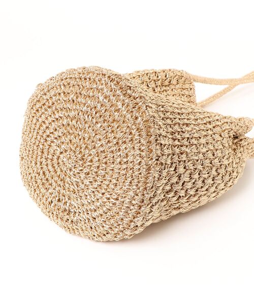 ROPE'（ロペ）の「ラメコードトートバッグ（トートバッグ・レディース・シルバー/ゴールド・FREE）」の3枚目の写真