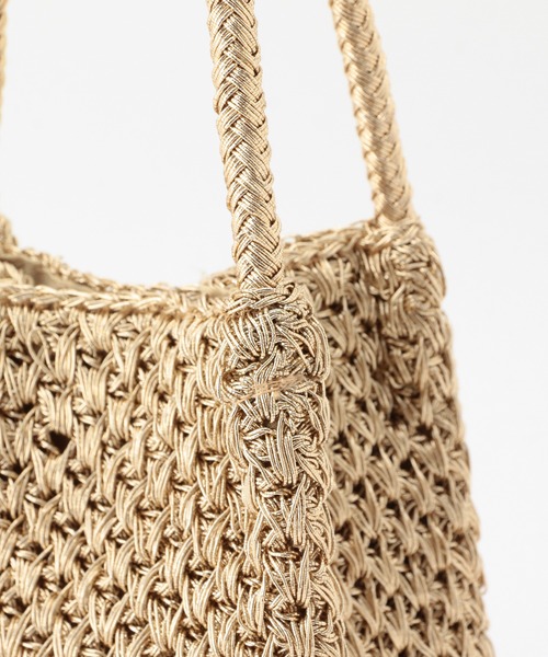 ROPE'（ロペ）の「ラメコードトートバッグ（トートバッグ・レディース・シルバー/ゴールド・FREE）」の12枚目の写真