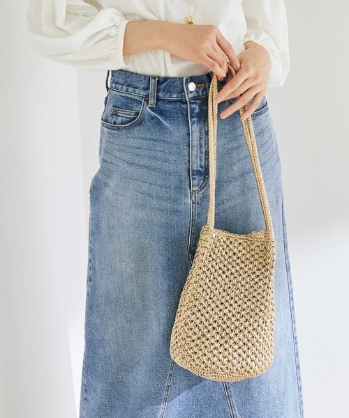 ROPE'（ロペ）の「ラメコードトートバッグ（トートバッグ・レディース・シルバー/ゴールド・FREE）」の8枚目の写真